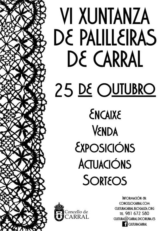 Xuntanza de Palilleiras en Carral (A Coruña) 25 de outubro de 2014