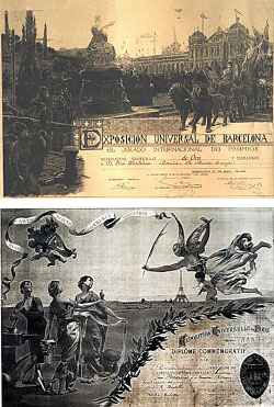 Cartel Exposición Universal de Barcelona, 1888
